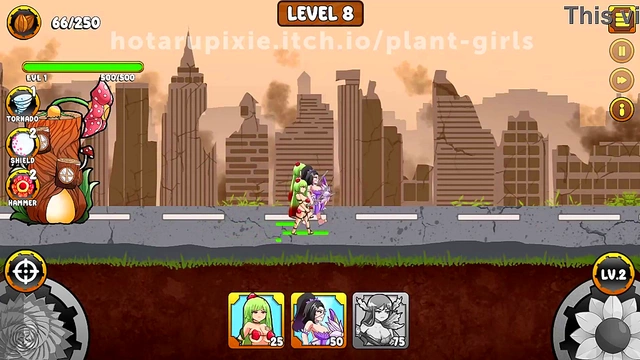 Plant Girls Battle Insect Invasion for Erotic Hentai Thrills