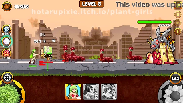 Plant Girls Battle Insect Invasion for Erotic Hentai Thrills