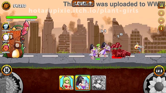 Plant Girls Battle Insect Invasion for Erotic Hentai Thrills