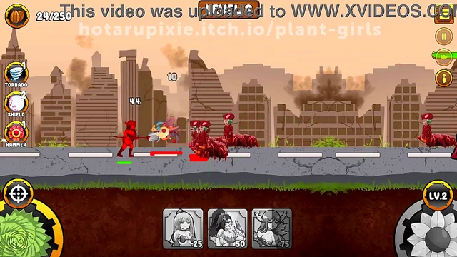 Plant Girls Battle Insect Invasion for Erotic Hentai Thrills