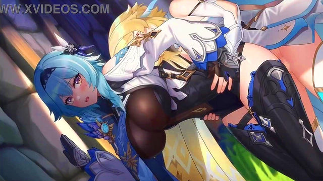 Blonde Anime Chick With Big Tits And Ass Rides Dick In Genshin Impact Hentai