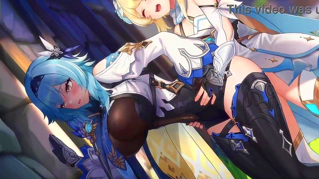 Blonde Anime Chick With Big Tits And Ass Rides Dick In Genshin Impact Hentai