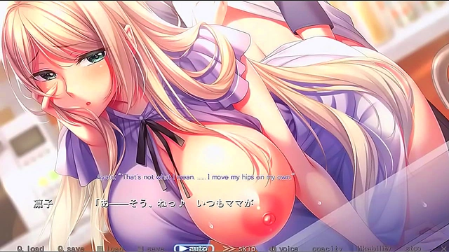 Horny Bunny Mom Gives Intense Blowjob & Pussy Ride With Subtitles