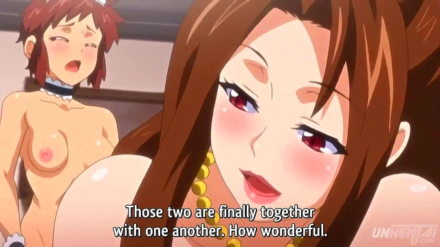 Hot Step Mom & Busty Young Step Daughters Engage in Forbidden Hentai Orgy