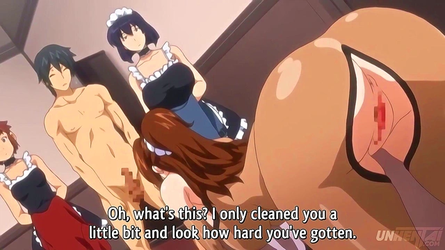 Hot Step Mom & Busty Young Step Daughters Engage in Forbidden Hentai Orgy