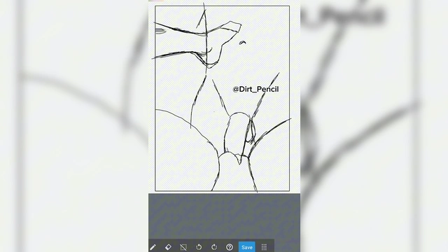 Horny Anime Couple Enjoy Intense Pencil Drawing Sex Session With Black Dick