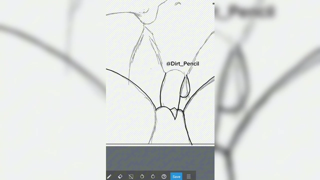 Horny Anime Couple Enjoy Intense Pencil Drawing Sex Session With Black Dick