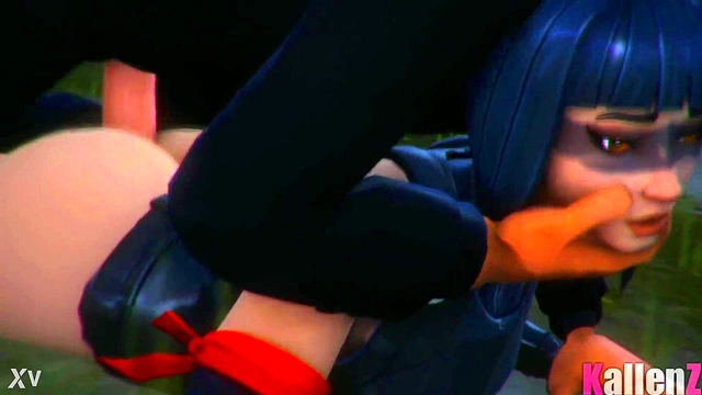 Horny Fortnite Anime Girls Enjoy Wild Anal Sex Adventures