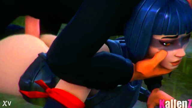 Horny Fortnite Anime Girls Enjoy Wild Anal Sex Adventures