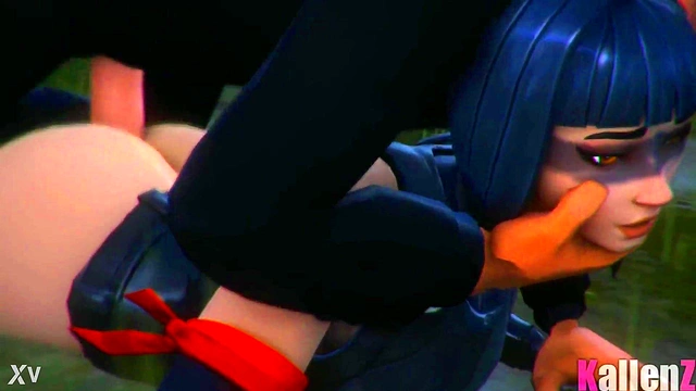 Horny Fortnite Anime Girls Enjoy Wild Anal Sex Adventures