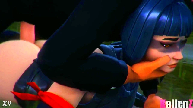 Horny Fortnite Anime Girls Enjoy Wild Anal Sex Adventures