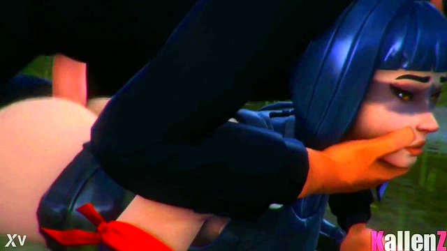 Horny Fortnite Anime Girls Enjoy Wild Anal Sex Adventures