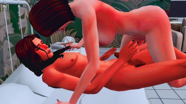 Perverted Futanari Mistress Seduces Stepson for Hard Anal Sex & Deep Throat FaceFuck