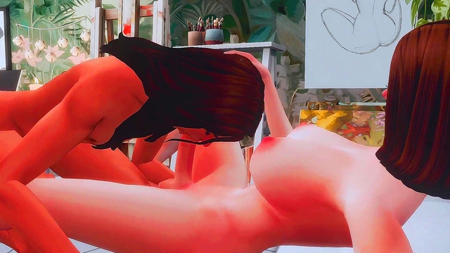 Perverted Futanari Mistress Seduces Stepson for Hard Anal Sex & Deep Throat FaceFuck