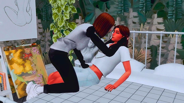 Perverted Futanari Mistress Seduces Stepson for Hard Anal Sex & Deep Throat FaceFuck