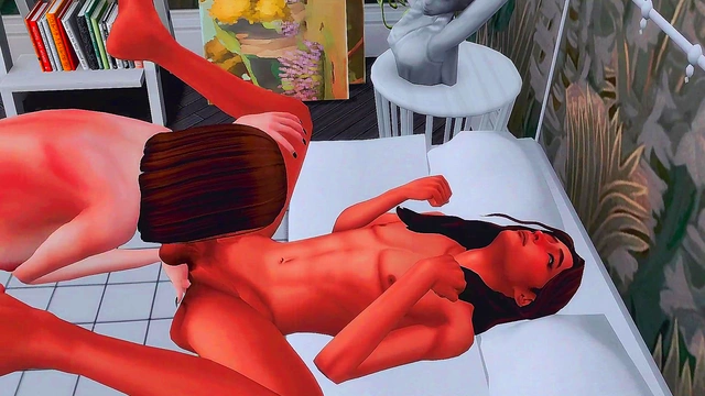 Perverted Futanari Mistress Seduces Stepson for Hard Anal Sex & Deep Throat FaceFuck