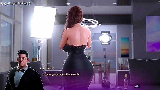 Lonely Busty Wife Gets Her Huge Tits Fucked in 3D Hentai Game Adventure