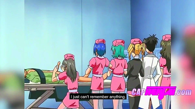 Horny Nurse Takes Hardcock Break With Blowjob & Pussy Fucking In Hospital Anime