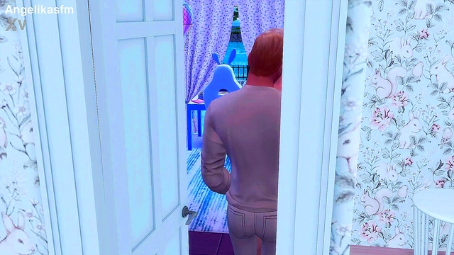 Perverted Stepmother Catches Stepdaughter's Hentai Blowjob & Anal Adventure