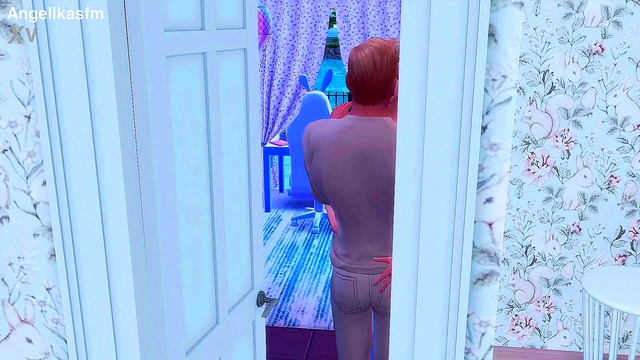 Perverted Stepmother Catches Stepdaughter's Hentai Blowjob & Anal Adventure