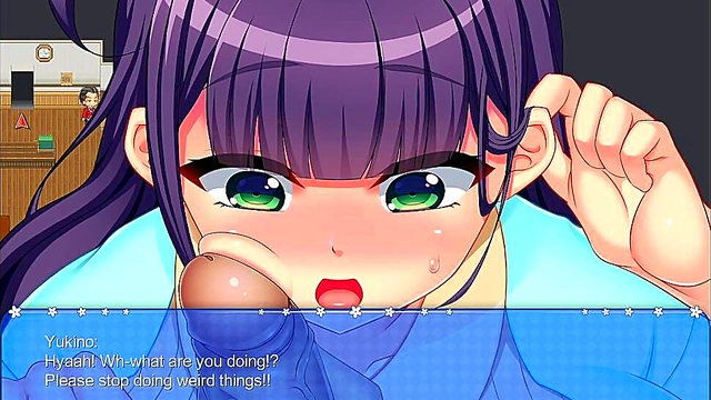 Yukino Tempts Patron With Seductive Acts At Coffee Shop In NTR Hentai Scene