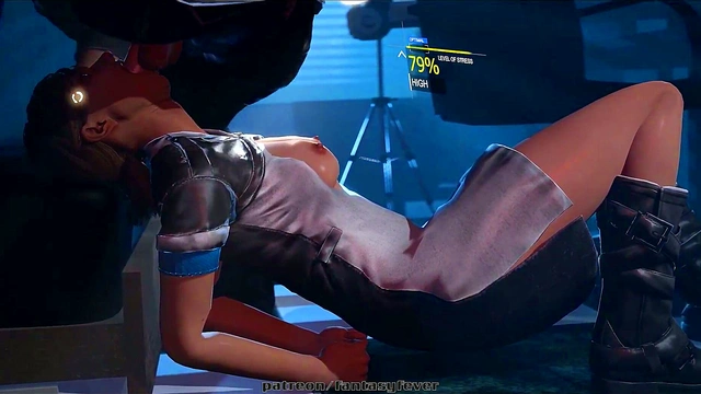 Teen Kara Pleasure Droid Sucks Cock & Shares Lesbian Fun In 3D Hentai Animations