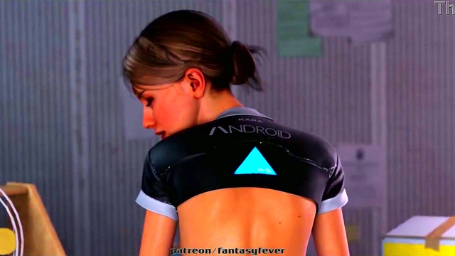 Teen Kara Pleasure Droid Sucks Cock & Shares Lesbian Fun In 3D Hentai Animations