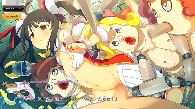 Hentai Anime Eroge Scene – Sexy Couple’s Intense Erotic Encounter