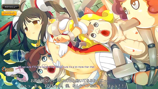 Hentai Anime Eroge Scene – Sexy Couple’s Intense Erotic Encounter