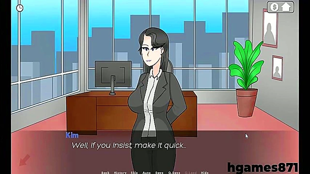 Busty Hentai Chick Seduces You in This Animated Erogame Adventure
