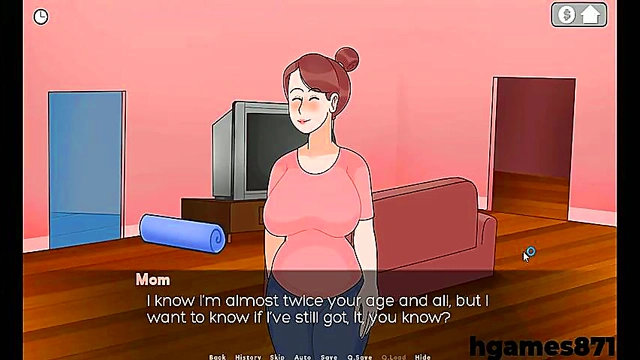 Busty Hentai Chick Seduces You in This Animated Erogame Adventure