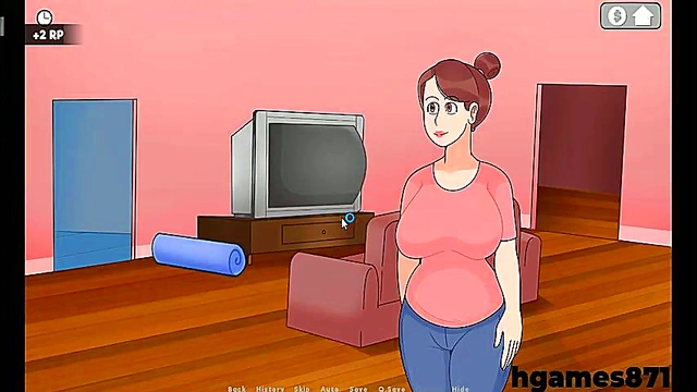 Busty Hentai Chick Seduces You in This Animated Erogame Adventure