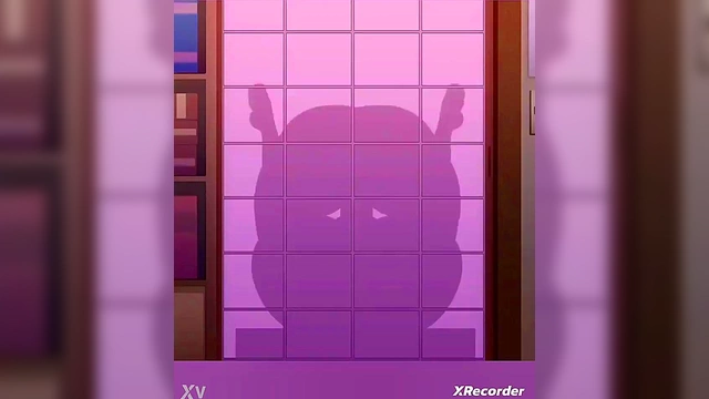 Cute Anime Couple Facefucks Intensely in Passionate Mating Session