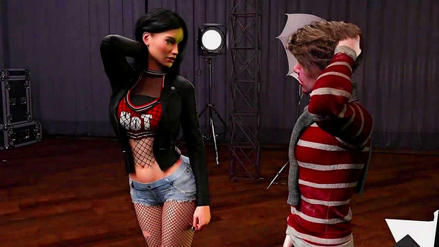 Erotic Photographer Shoots Sexy Scenes for Construction Company in 3D Hentai Game