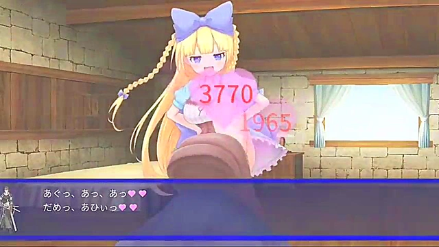 Leader of Light – Sexy Anime Game Heroine Seduces With Her Charms