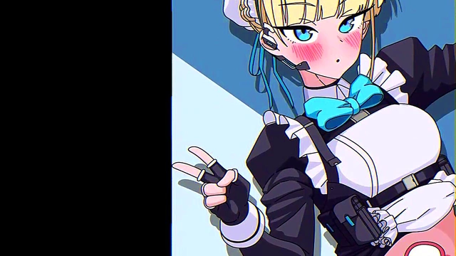 Horny Anime Chick Rocks Out in HMV Music Video Hentai Scene