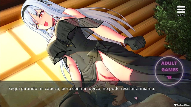 Busty Anime Witch Imprisons You for Steamy Gameplay Sessions