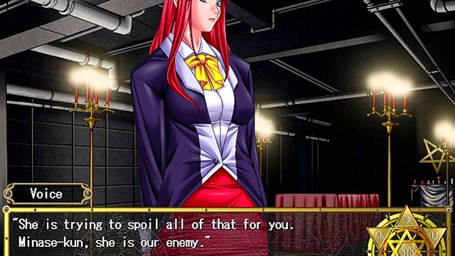 Busty Anime Babe Seduces You in Bible Black’s Ecchi Visual Novel Gameplay Pt. 7