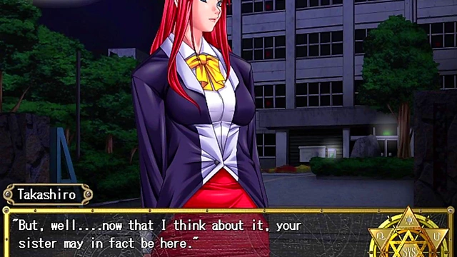 Busty Anime Babe Seduces You in Bible Black’s Ecchi Visual Novel Gameplay Pt. 7