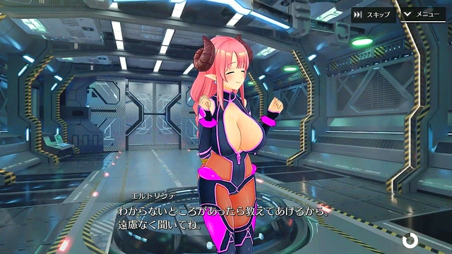 Eltlinde from Shangri-La Drive Shows Her Special Move in Anime Game Action
