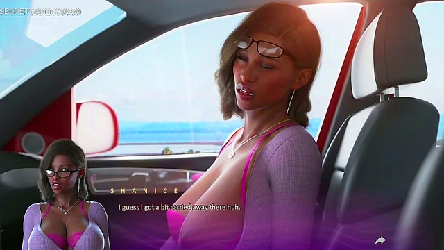 Lustful Wife Cheats With 3D Anime Stranger While Husband Talks On Phone