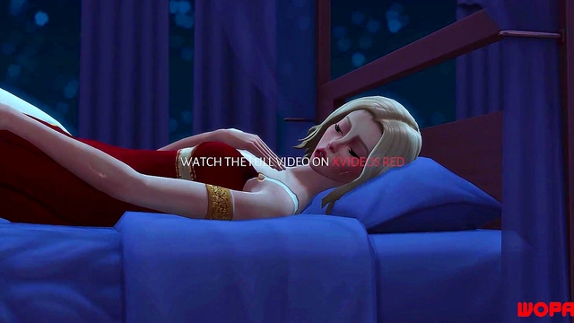 Blonde Cheats on Kingdom Heir with Servants for Humiliating Cuckold Sex