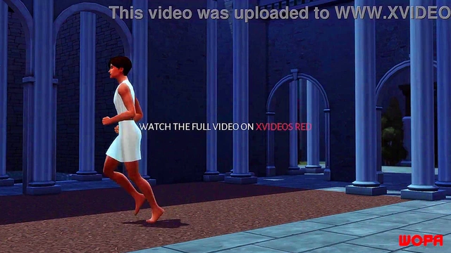 Blonde Cheats on Kingdom Heir with Servants for Humiliating Cuckold Sex