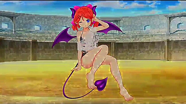 Horny Hentai Babe Enjoys TittyFuck Action With Game Lover