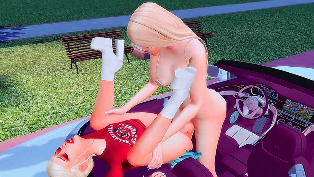 Perverted Futanari Mistress Seduces School Friend for FaceFuck & Anal Sex Sims Me Hentai Sfm
