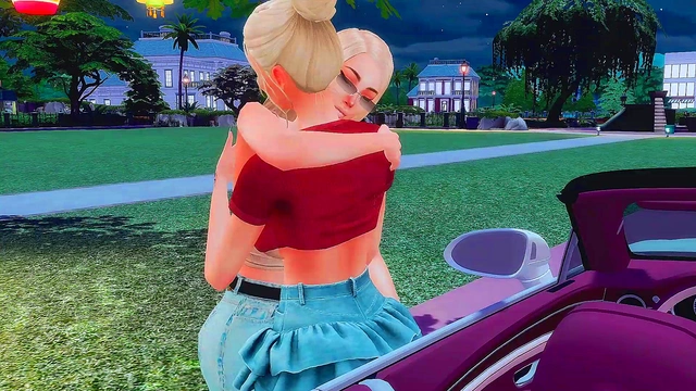 Perverted Futanari Mistress Seduces School Friend for FaceFuck & Anal Sex Sims Me Hentai Sfm