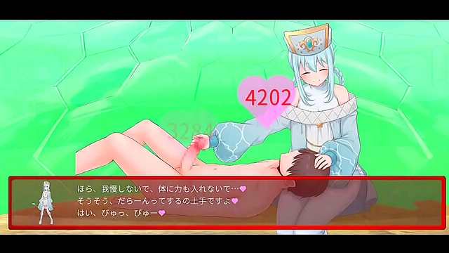 Horny Cleric Seduces Player In Steamy Hentai Game Session