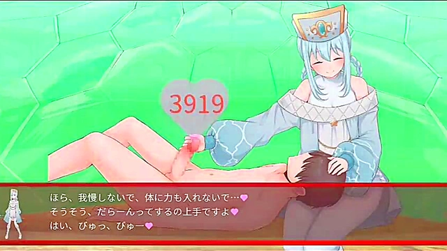 Horny Cleric Seduces Player In Steamy Hentai Game Session