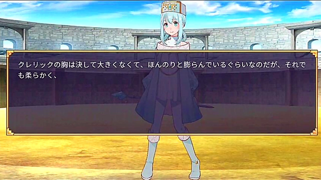 Horny Cleric Seduces Player In Steamy Hentai Game Session