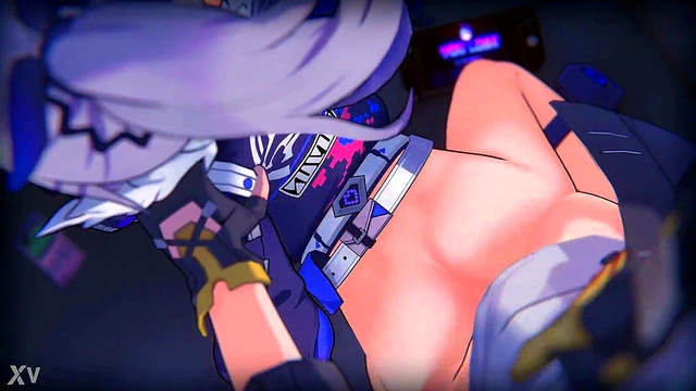 Silver Wolf Hentai Sex Scene Starts With Intense Passion